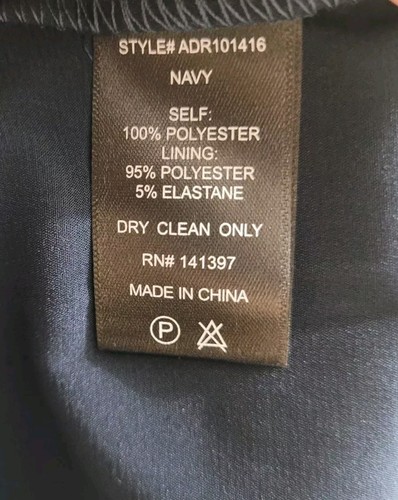 Astr The Label Cocktail Wrap Dress Size Small Navy Blue NWT Retails $148 - Picture 12 of 15