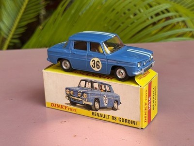 Dinky Toys Renault R8 Gordini 1414 NEW Original Box Dealer Coupon