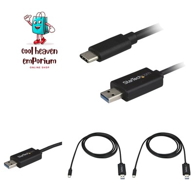 com USB C to USB Data Transfer Cable, Mac/Windows, USB 3.0, Windows Easy Tran...