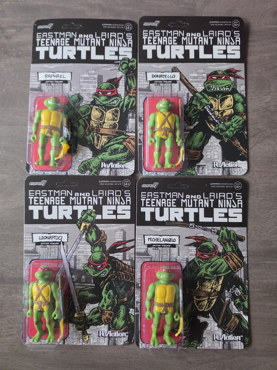 Super7 ReAction TMNT Teenage Mutant Ninja Turtles Mirage Variant