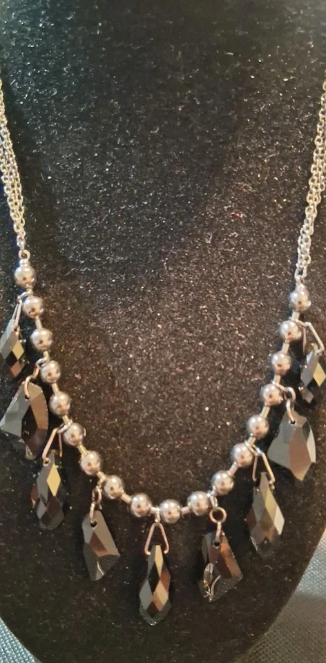 Multi Cuerda De 4 Plata Pistola Metal Cuero Cuerdas Ónix Cobre Rápido Plata Libélula Foto 2 de 4