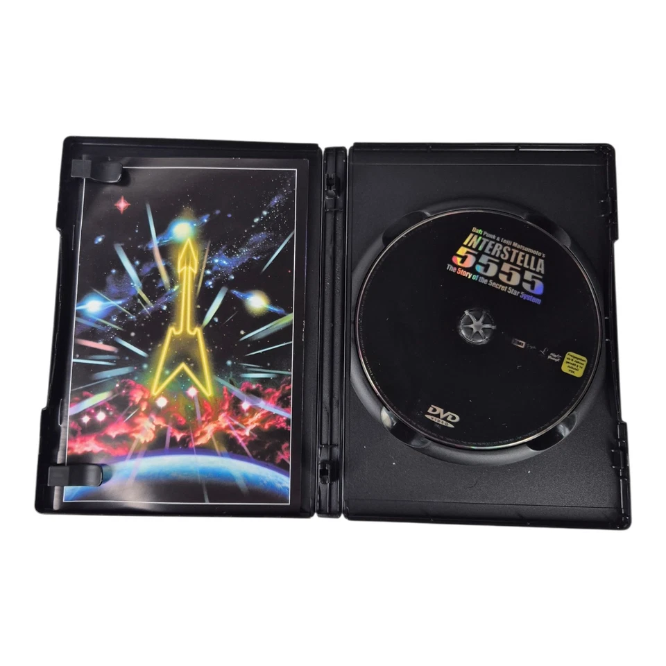 Daft Punk : Interstella 5555 (DVD, 2003) Leiji Matsumato, Anime Story + Book - Image 2 of 4
