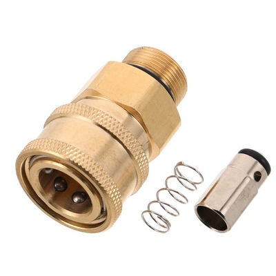 #ad #ad High Pressure Cleaner Connector Washer Attachment Hose Connectors and Fittings $20.38