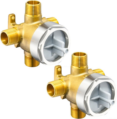 Shower Diverter Valve for Delta R11000,4 Port 1/2 Inch Connection 2-Pack, R11000