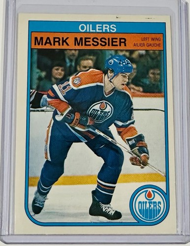 Mark Messier #117 1982 O-Pee-Chee card