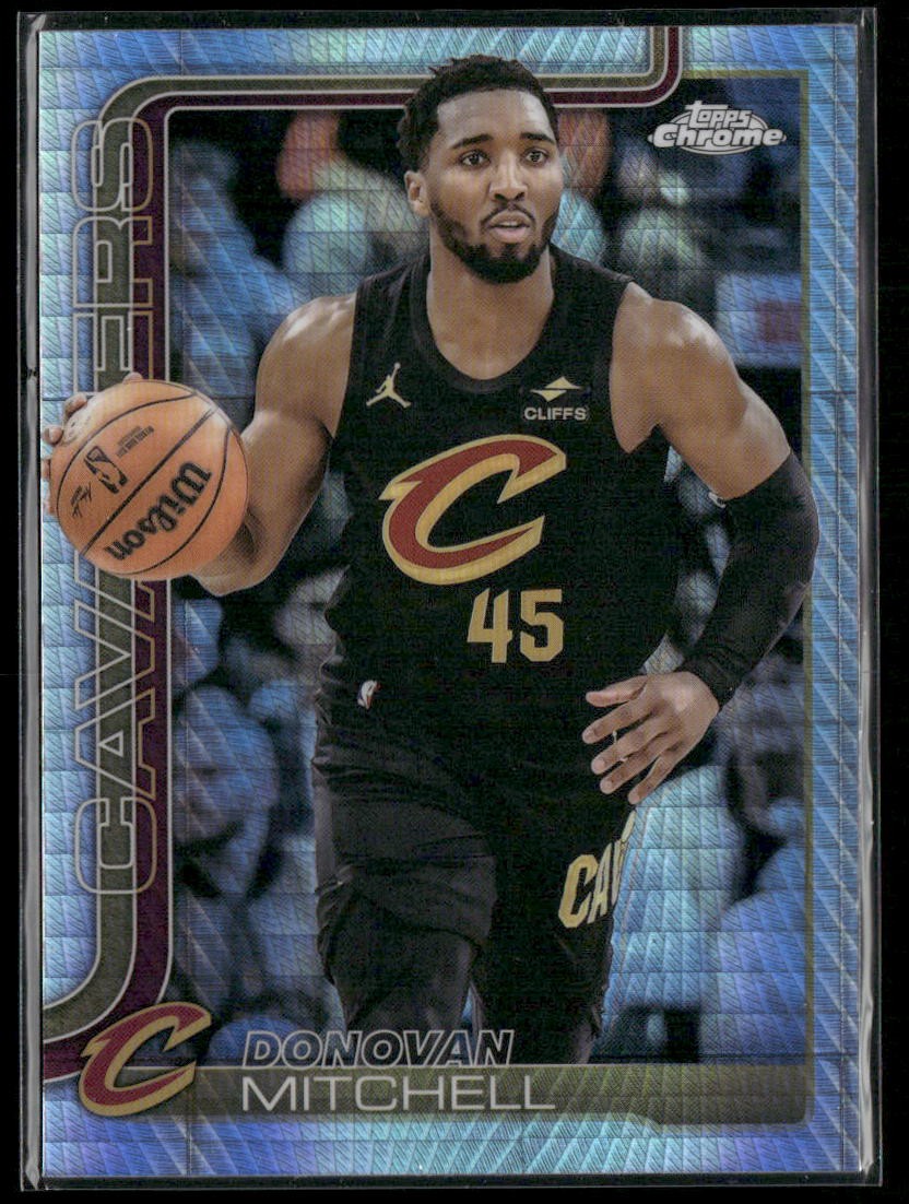 Donovan Mitchell #69 (Basketball Cards 2025 Topps Chrome) — is it worth grading?