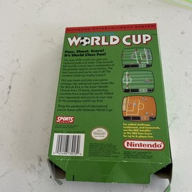 Nintendo World Cup Soccer NES - Box & Instruction Manual Only