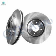 Front 255.8mm Brake Disc Rotors For 2012-2017 Hyundai Accent