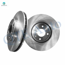 Front 255.8mm Brake Disc Rotors For 2012-2017 Hyundai Accent