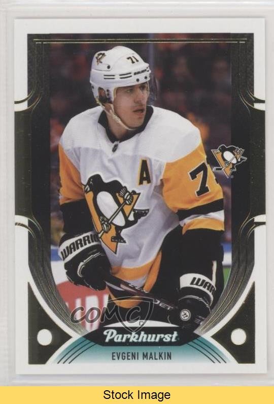 2020-21 Upper Deck Parkhurst Gold Foil SP Evgeni Malkin #265 READ ra0