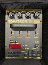 Novatron D1000 Power Pack Model Lamp Breaker Starter Kit w/ Bag , 3-Light 120V 