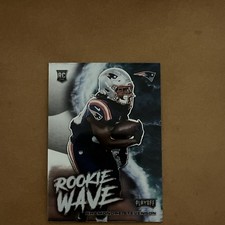 2021 Panini Playoff #RW-RST Rhamondre Stevenson Rookie Wave RC