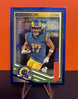 2025 Score - Puka Nacua #120 Blue Dots /399