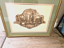  Alice Scott Etching - The Shelf - Artist's Proof - 1989