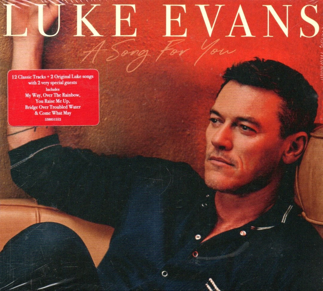 LUKE EVANS - A Song For You - CD Album *NEW & SEALED* *Digipak*