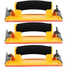 3 Pcs Sandpaper Holder Small Manual Hand Sander Tool Sanding Block