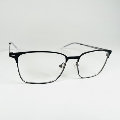 D BY D Brille MATT SCHWARZ ECKIG Brillengestell MOD: DBOM9020 BB00