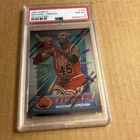 MICHAEL JORDAN 1994 Finest w/ Coating PSA 8 Chicago Bulls Basketball Card (f7)