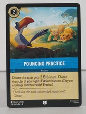 Pouncing Practice - Reign of Jafar - LORCANA - 176/204 - singles