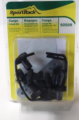 4x Set U-bolt Kit for Cargo Roof Top Boxes SportRack Thule 92509