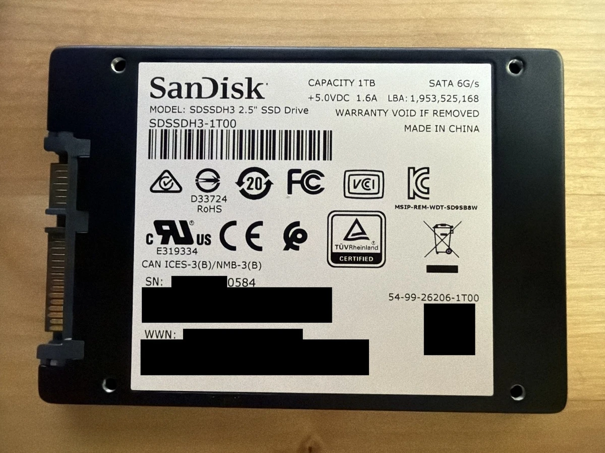 SanDisk SATA III 1 TB Solid State Drives for sale | eBay