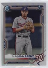 2021 Bowman Draft Chrome Refractor Dustin Saenz #BDC-14 16yx