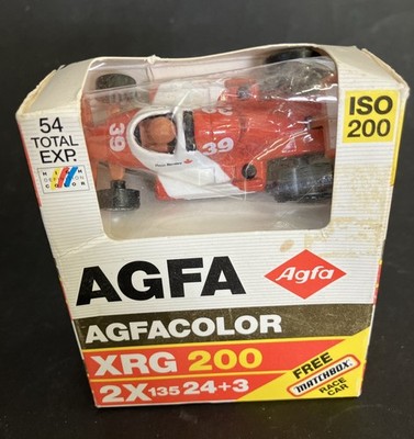 2x 135 Agfacolor XRG 200 54 total Exp ISO 200 Agfa Gevaert Expired Matchbox
