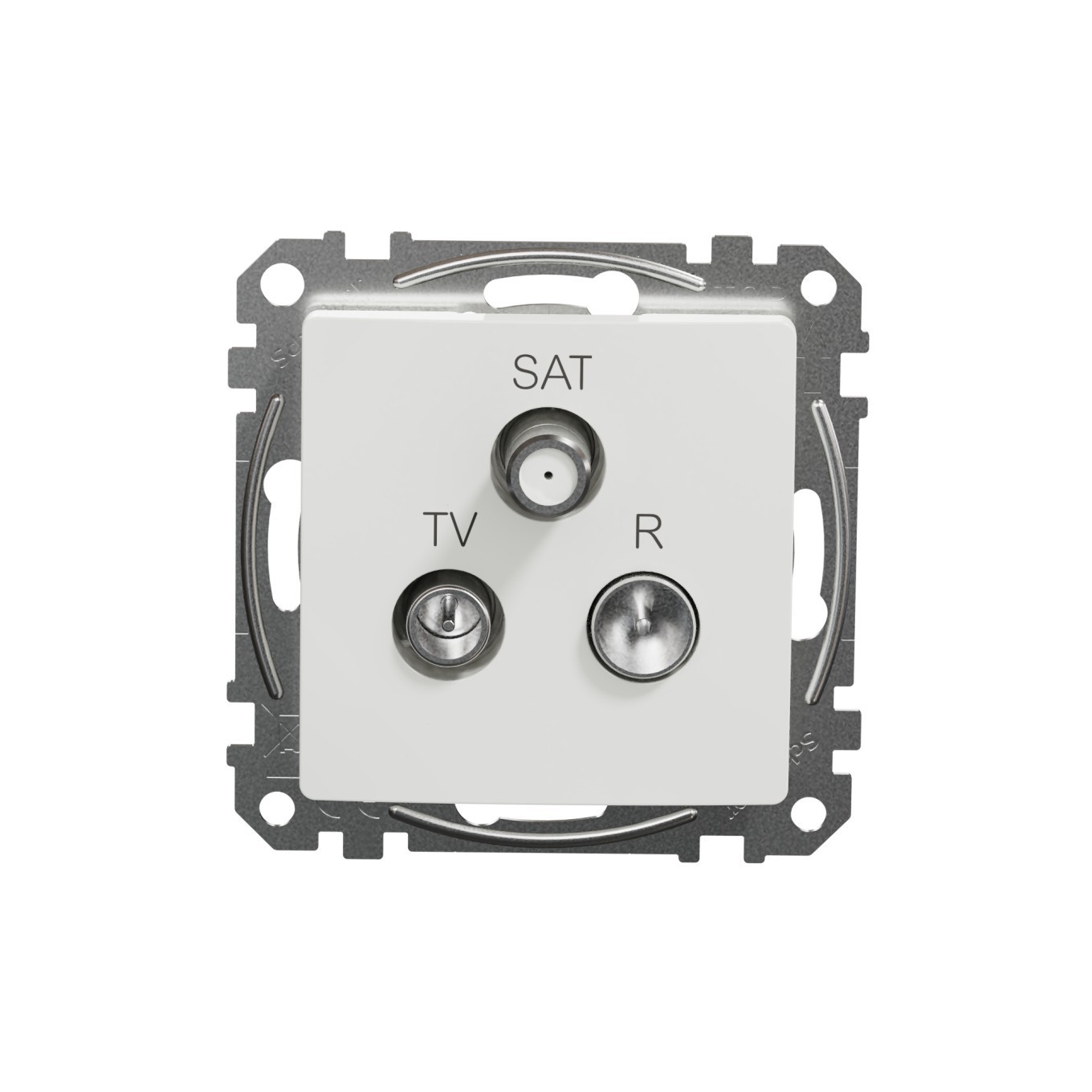 R/TV/SAT Female Pass Through Sedna Design i Elements SDD111488