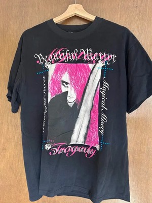 bladee ''beautiful martyr'' tour merch rhinestone shirt