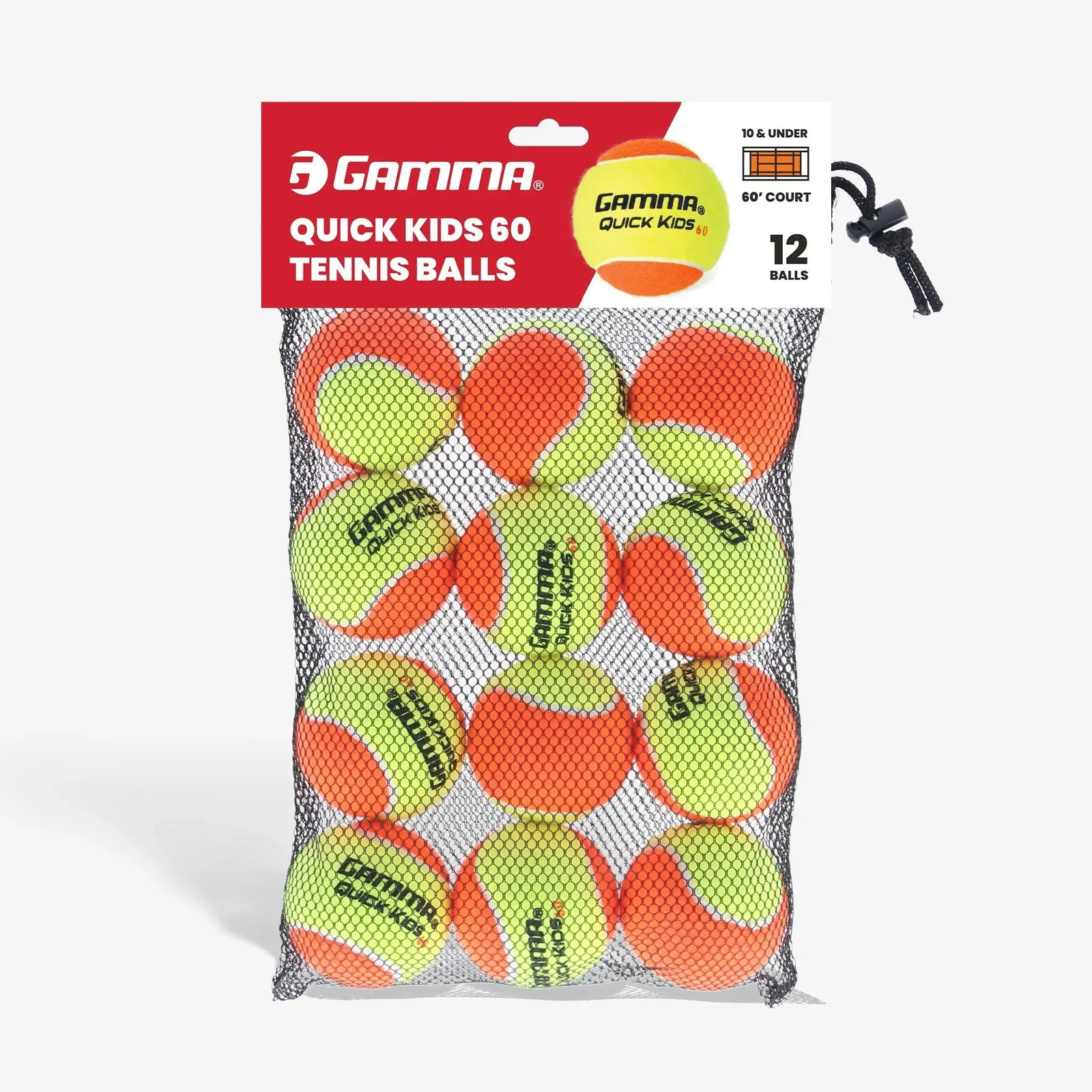 Gamma Quick Kids 60 Tennis Ball Training - Control 3890₽