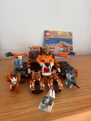 LEGO Legends of CHIMA: Mobile Kommandozentrale der Tiger (70224) - vollständig