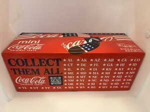 Coca-Cola America 250 7.5 fl Ounce Mini Can 10 Pack