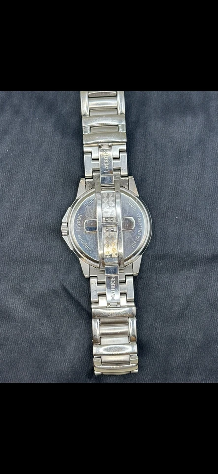 Maurice Lacroix Miros 69743, Black Sunburst Dial -Sapphire – Swiss Quartz – 100M - Image 4 of 4