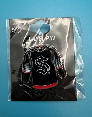 Seattle Kraken - Third Jersey Pin - The Abyss Awakens Theme - NEW