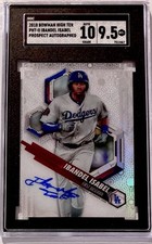 2018 Bowman High Tek Ibandel Isabel Prospect Autograph SGC 9.5 w/10 AUTO