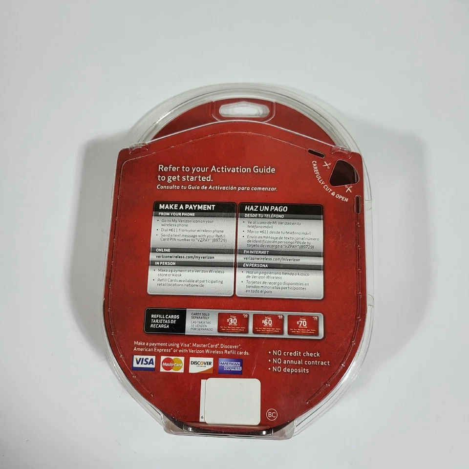 LG Optimus Zone VS410PP Verizon Wireless No Contract  Android Smartphone NEW - Image 4 of 4