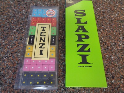 Tenzi Party Pack Dice Game & Slapzi Fast Match Picture Game (Brand New) Carma 