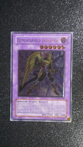 Yugioh ELEMENTAR-HELD DARKBRIGHT , taev-de042 Ultimate Rare deutsch NM 1st - Bild 3 von 7