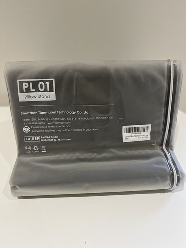 New Lamicoll Luxury Tablet iPad Pillow Stand Grey With Protective Cover PL 01 - Bild 3 von 9