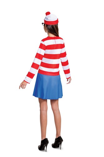 Wenda Classic Where's Waldo? Adult Halloween Costume X-Large 18-20 - Picture 2 of 3