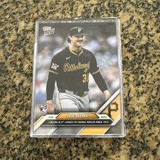 Paul Skenes 2024 Topps Now #770 Lowest ERA By ROOKIE Since 1913 PIRATES RC
