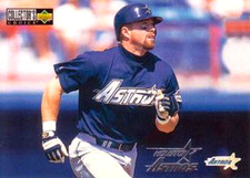 1996 Collector's Choice Silver Signature #402 Jeff Bagwell Houston Astros HOF