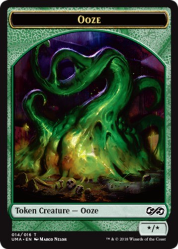 x4 Ooze Token MTG Ultimate Masters T M/NM, English