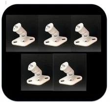 Set of 5 Wall Mount brackets For Bose Lifestyle Satellite speaker - WHITE