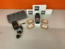 Spectralink Quad Kit (4) Blk SIP 8440, (4) OEM Ext.Batteries & Quad Charger + AC