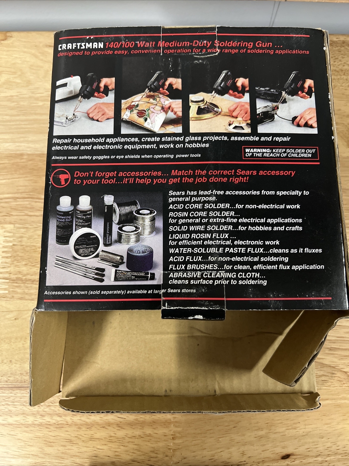 Craftsman Medium Duty Soldering Gun Iron 140/100 Watt 954045 07306G eBay