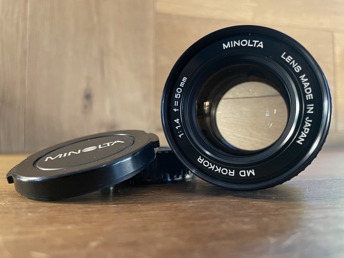 Near Mint ++* Minolta MD Rokkor 50mm F/1.4 Standard Lens SR Near Mint ++* Minolta MD Rokkor 50mm F/1.4 Standard Lens SR