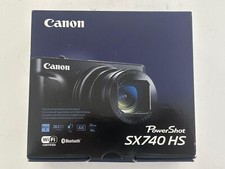 Canon PowerShot SX740 HS Point & Shoot Camera Black US Model 2955C001 3.0" LCD