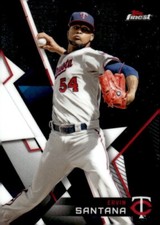 2018 Topps Finest #32 Ervin Santana Minnesota Twins