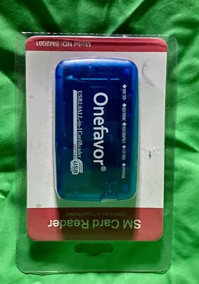 Onefavor multi-functional card reader USB 2.0 for SM CF SD XD MMC MS Card
